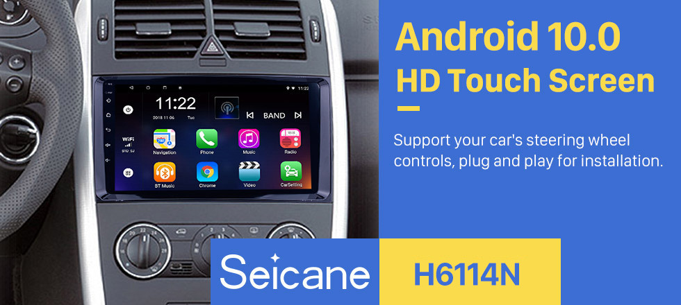 Seicane 9 inch Android 10.0 GPS Navigation Radio for VW Volkswagen Crafter Mercedes Benz Viano / Vito /B Class W245 /Sprinter /A Class W169 with Bluetooth WiFi Touchscreen support Carplay DVR Seicane 9 inch Android 10.0 GPS Navigation Radio for VW Volkswagen Crafter Mercedes Benz Viano / Vito /B Class W245 /Sprinter /A Class W169 with Bluetooth WiFi Touchscreen support Carplay DVR