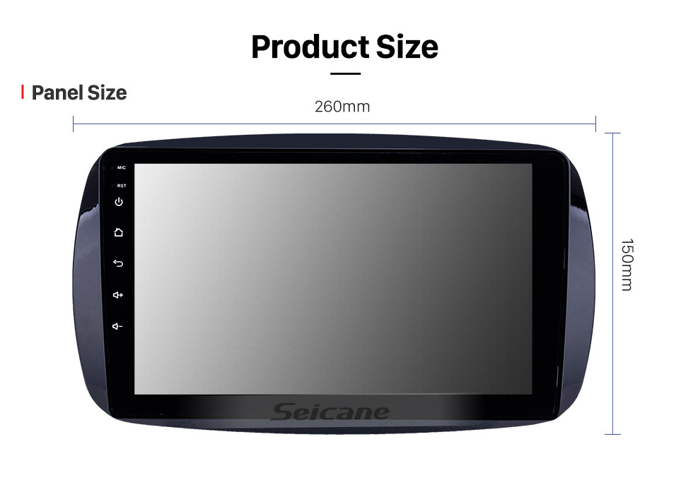 Seicane HD Touchscreen 9 inch Android 10.0 GPS Navigation Radio for 2016 Mercedes Benz Smart with Bluetooth AUX support DVR Carplay OBD Steering Wheel Control Seicane HD Touchscreen 9 inch Android 10.0 GPS Navigation Radio for 2016 Mercedes Benz Smart with Bluetooth AUX support DVR Carplay OBD Steering Wheel Control