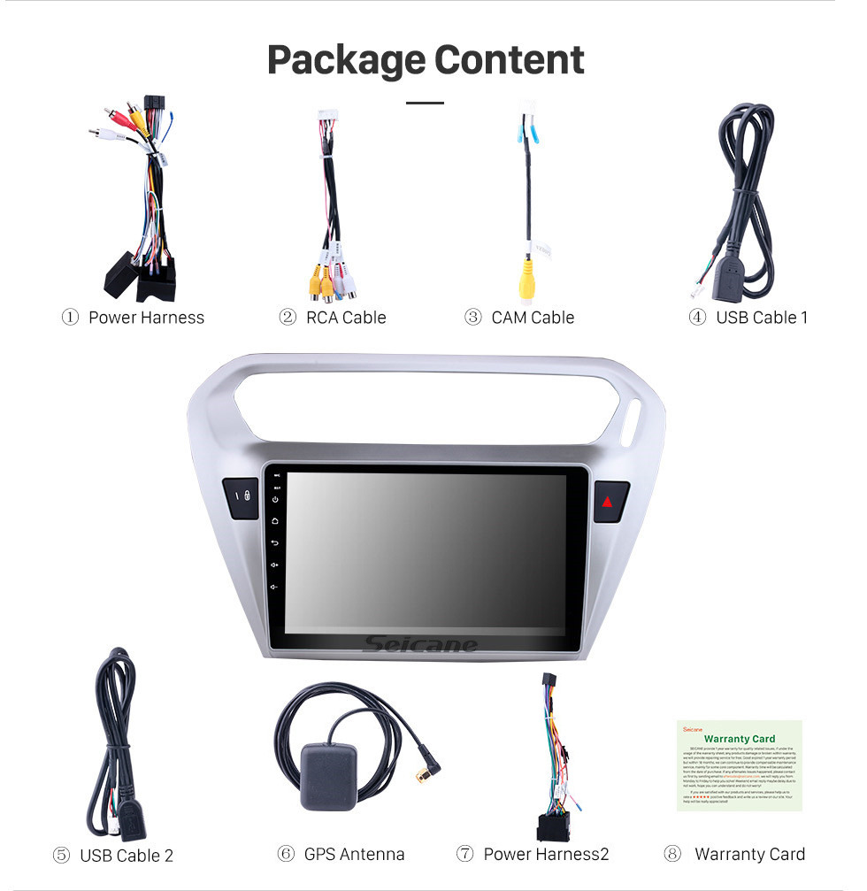 Seicane 9 Inch Android 10.0Touch Screen radio Bluetooth GPS Navigation system For 2013 2014 2015 Citroen Elysee Peguot 301 support TPMS DVR OBD II USB SD 3G WiFi Rear camera Steering Wheel Control Seicane 9 Inch Android 10.0Touch Screen radio Bluetooth GPS Navigation system For 2013 2014 2015 Citroen Elysee Peguot 301 support TPMS DVR OBD II USB SD 3G WiFi Rear camera Steering Wheel Control