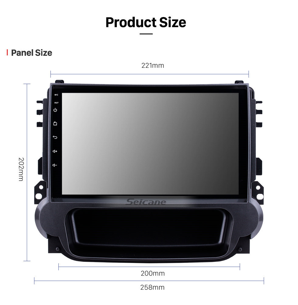 Seicane 9 pouces Android 10.0 2012 2013 2014 Chevy Chevrolet Malibu Radio système de navigation GPS avec 1024 * 600 écran tactile Bluetooth caméra de recul DVR volant commande de liaison miroir