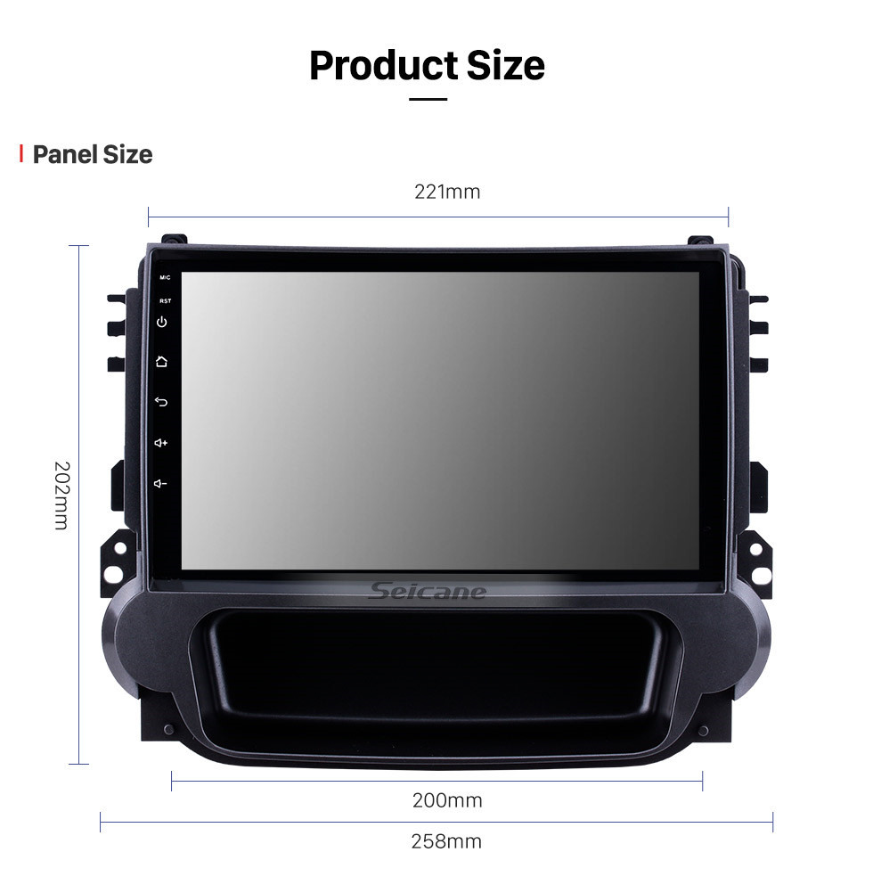 Seicane 9 pulgadas Android 10.0 2012 2013 2014 Chevy Chevrolet Malibu Radio Sistema de navegación GPS con 1024 * 600 Pantalla táctil Bluetooth Cámara de respaldo DVR Control del volante Enlace del espejo