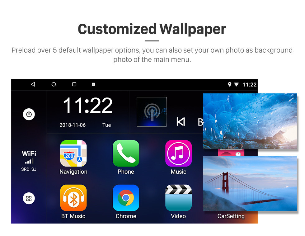 Seicane Android 10.0 10,1 Zoll 2015 Nissan Old Sunny GPS-Touchscreen-Touchscreen-Navigationsgerät mit Bluetooth-WIFI-USB-AUX-Unterstützung 3G-Rückfahrkamera DVR-Lenkradsteuerung