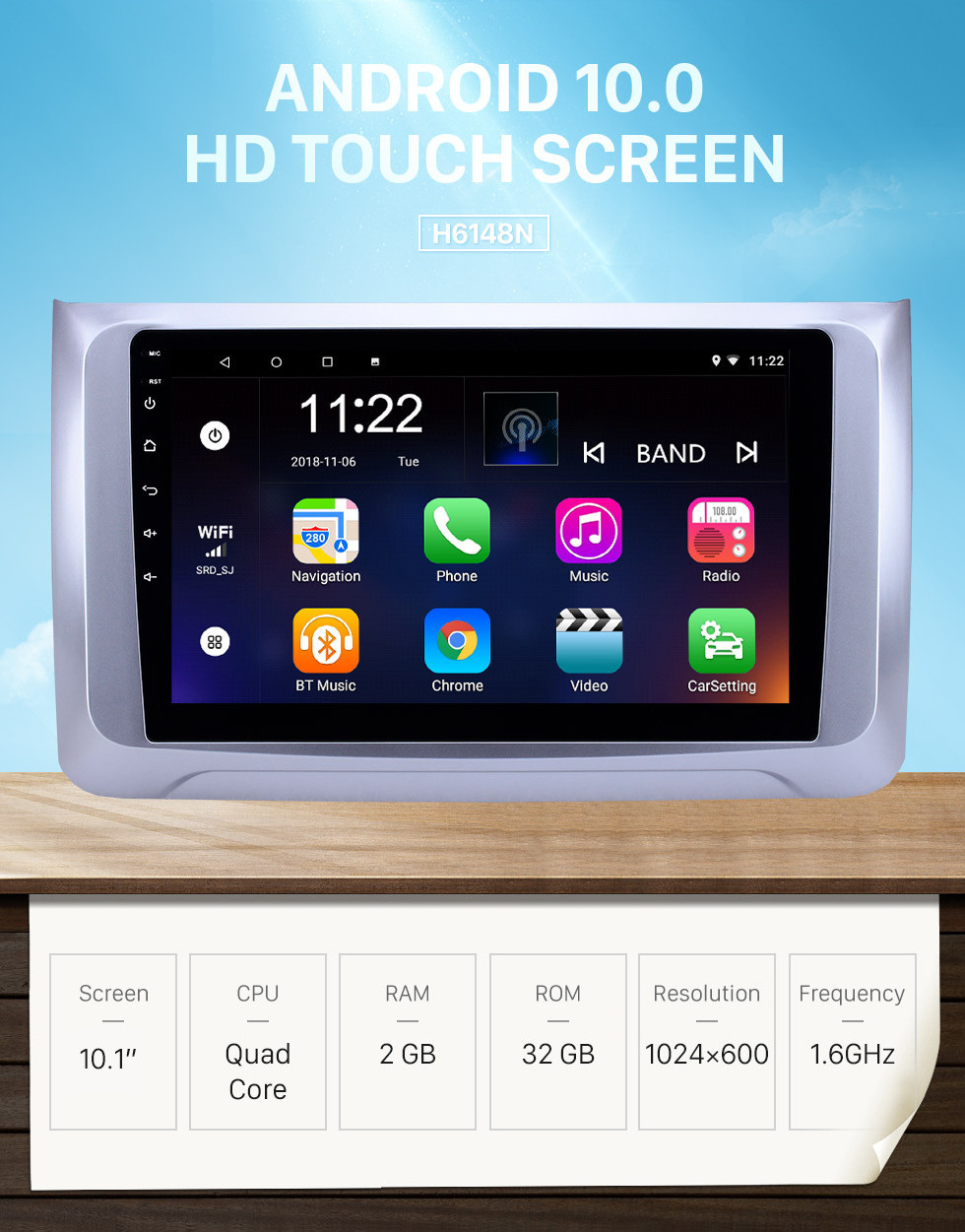 Seicane 10.1 inch Android 10.0 2016-2019 Great Wall Haval H6 GPS Navigation Radio with Bluetooth HD Touchscreen WIFI Music support TPMS DVR Carplay Digital TV Seicane 10.1 inch Android 10.0 2016-2019 Great Wall Haval H6 GPS Navigation Radio with Bluetooth HD Touchscreen WIFI Music support TPMS DVR Carplay Digital TV
