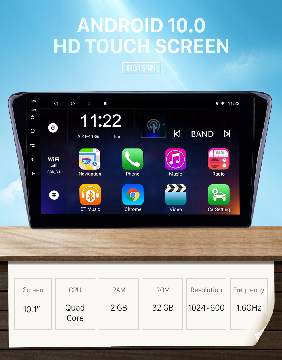 Seicane 2014 Peugeot 408 Touch screen Android 10.0 10.1 inch Head Unit Bluetooth Stereo with USB AUX WIFI support DAB+ OBD2 DVR Steering Wheel Control Seicane 2014 Peugeot 408 Touch screen Android 10.0 10.1 inch Head Unit Bluetooth Stereo with USB AUX WIFI support DAB+ OBD2 DVR Steering Wheel Control