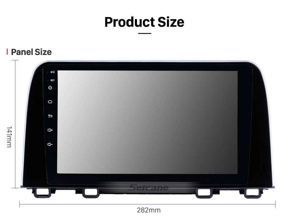 Seicane 2017 2018 Honda CRV 9 Zoll Android 10.0 HD Touchscreen Bluetooth GPS Navigation Radio USB AUX Unterstützung Carplay 3G WIFI Spiegel Link Rückfahrkamera OBD2 Seicane 2017 2018 Honda CRV 9 Zoll Android 10.0 HD Touchscreen Bluetooth GPS Navigation Radio USB AUX Unterstützung Carplay 3G WIFI Spiegel Link Rückfahrkamera OBD2