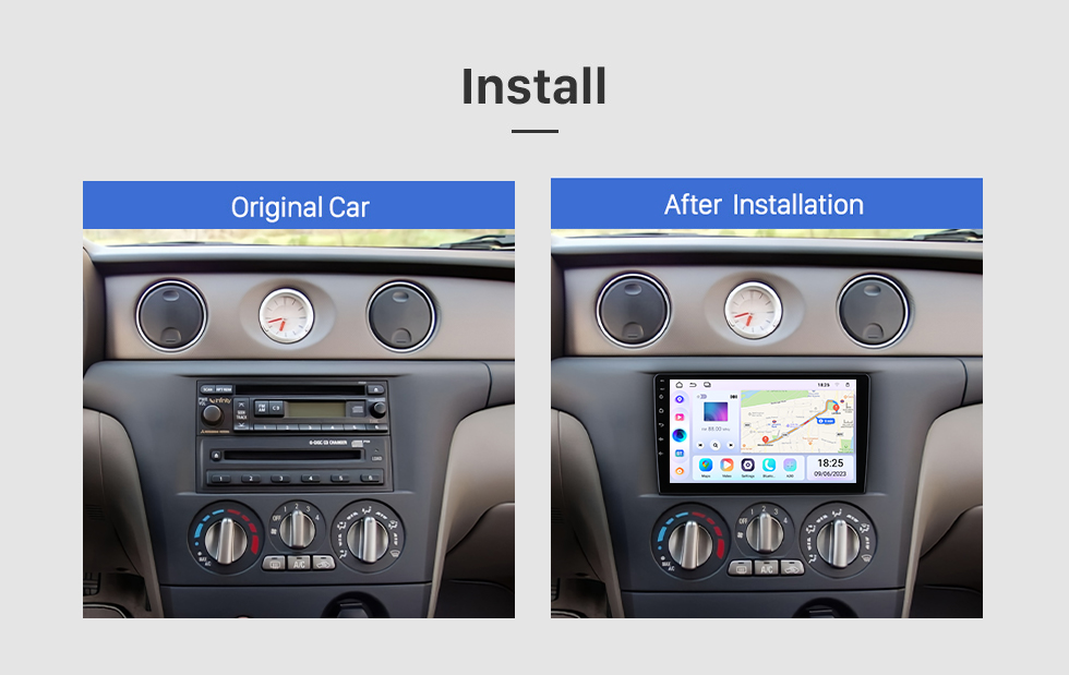 Seicane 2004-2007 Mitsubishi OUTLANDER 9 pouces Android 13.0 HD à écran tactile Bluetooth Radio Navigation GPS Stéréo Prise en charge USB AUX Carplay 3G WIFI Caméra de recul Seicane 2004-2007 Mitsubishi OUTLANDER 9 pouces Android 13.0 HD à écran tactile Bluetooth Radio Navigation GPS Stéréo Prise en charge USB AUX Carplay 3G WIFI Caméra de recul