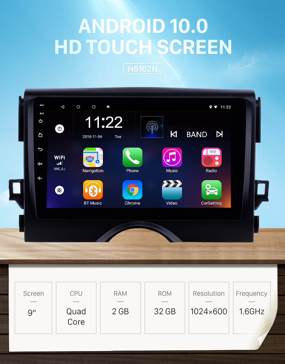 Seicane 2010-2015 TOYOTA REIZ Mark X 9 inch Android 10.0 HD Touchscreen Bluetooth Radio GPS Navigation Stereo USB AUX support Carplay 3G WIFI Mirror Link Seicane 2010-2015 TOYOTA REIZ Mark X 9 inch Android 10.0 HD Touchscreen Bluetooth Radio GPS Navigation Stereo USB AUX support Carplay 3G WIFI Mirror Link