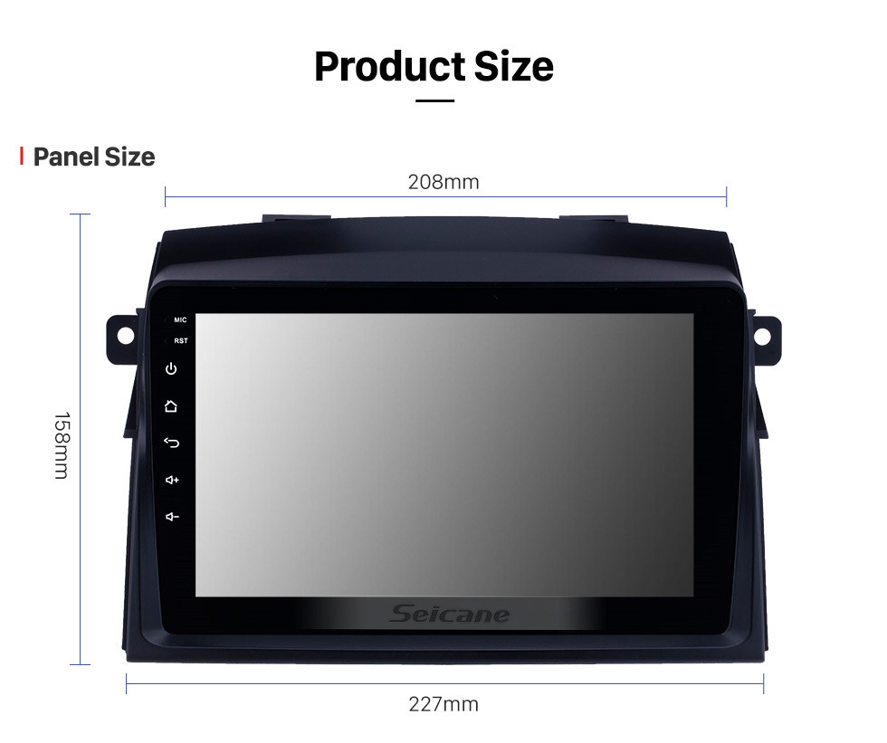 Seicane 8 inch 2004-2010 Toyota Sienna Android 10.0 GPS Navigation Radio Bluetooth Music HD Touchscreen support Digital TV Carplay Steering Wheel Control Seicane 8 inch 2004-2010 Toyota Sienna Android 10.0 GPS Navigation Radio Bluetooth Music HD Touchscreen support Digital TV Carplay Steering Wheel Control