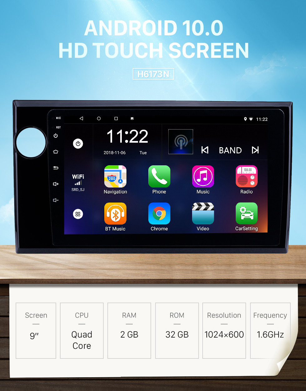 Seicane OEM 9 inch Android 10.0 Radio for 2015-2017 Honda BRV LHD Bluetooth Wifi HD Touchscreen GPS Navigation support Carplay DVR OBD Rearview camera Seicane OEM 9 inch Android 10.0 Radio for 2015-2017 Honda BRV LHD Bluetooth Wifi HD Touchscreen GPS Navigation support Carplay DVR OBD Rearview camera