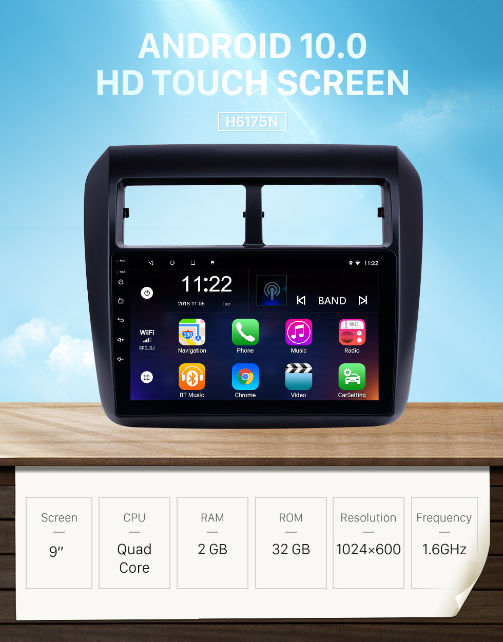 Seicane 2013-2019 Toyota AGYA/WIGO Android 10.0 Touchscreen 9 inch Head Unit Bluetooth GPS Navigation Stereo with AUX WIFI support DAB+ OBD2 DVR SWC TPMS Carplay Seicane 2013-2019 Toyota AGYA/WIGO Android 10.0 Touchscreen 9 inch Head Unit Bluetooth GPS Navigation Stereo with AUX WIFI support DAB+ OBD2 DVR SWC TPMS Carplay