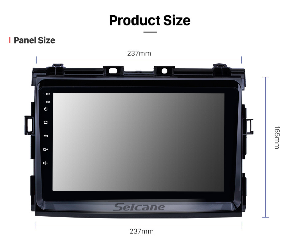 Seicane 2006 2007 2008-2012 Toyota Previa Android 10.0 Touchscreen 9 inch Head Unit Bluetooth GPS Navigation Radio with AUX support OBD2 DVR SWC Carplay Seicane 2006 2007 2008-2012 Toyota Previa Android 10.0 Touchscreen 9 inch Head Unit Bluetooth GPS Navigation Radio with AUX support OBD2 DVR SWC Carplay