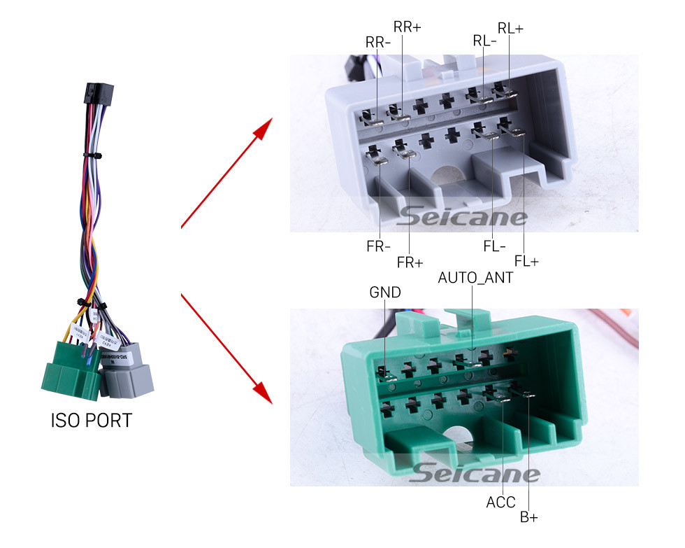 Seicane OEM 9-дюймовый Android 10.0 радио для 2004-2006 Volvo S80 Bluetooth Wifi HD с сенсорным экраном GPS-навигация Поддержка USB AUX Carplay DVR OBD Цифровое ТВ