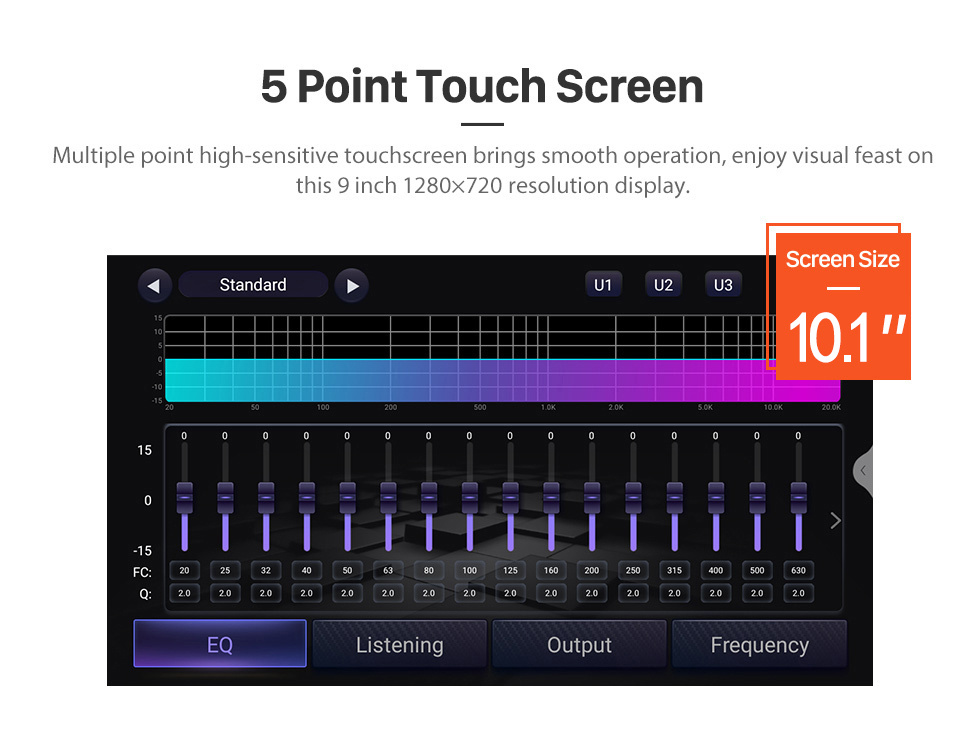 Seicane Autoradio Android pour 2003 2004 2005 2006 2007 Honda Accord 7 avec support Bluetooth à écran tactile Navigation GPS Caméra de recul