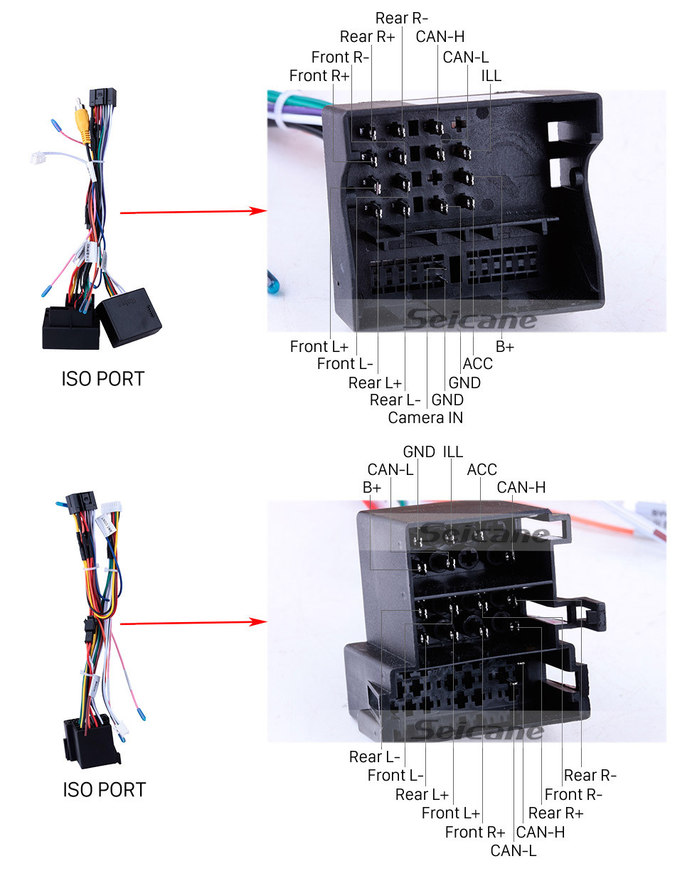 Seicane Android 10.0 9 pouces Radio de navigation GPS à écran tactile pour VW Volkswagen Passat Polo Golf Skoda avec support Bluetooth USB WIFI Carplay Digital TV