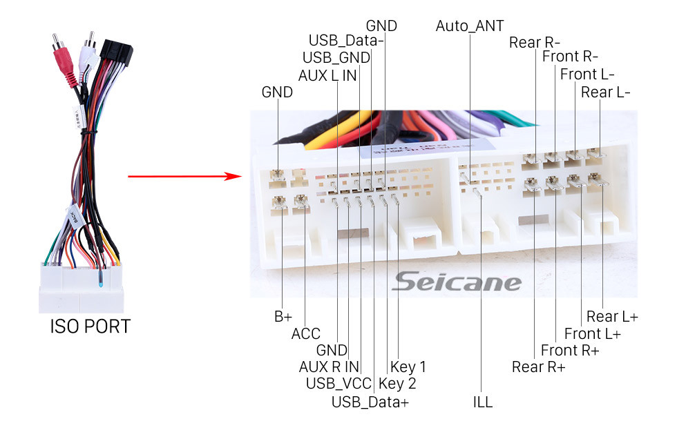 Seicane Android 10.0 9-дюймовый сенсорный GPS-навигатор для Hyundai ix35 с поддержкой Bluetooth USB WIFI AUX и поддержкой камеры заднего вида
