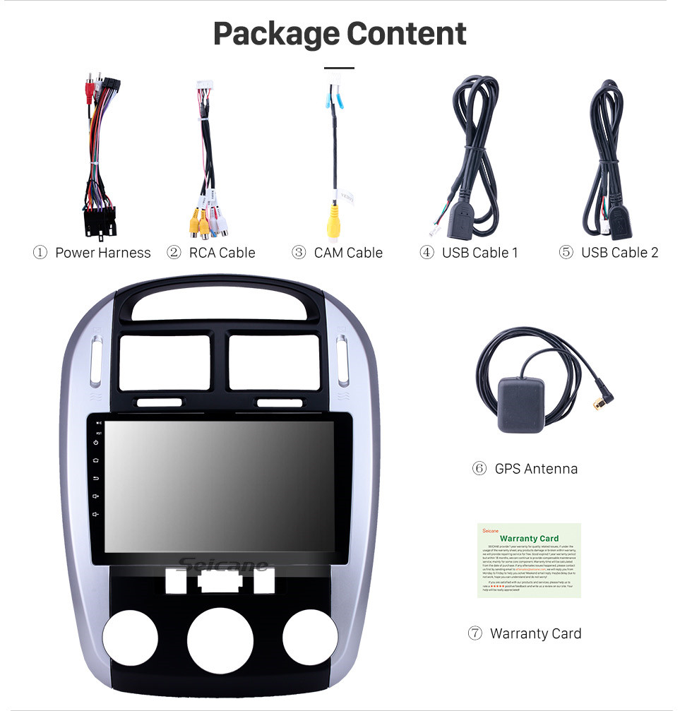 Seicane HD Touchscreen 9 Zoll Android 10.0 GPS Navigationsradio für 2012-2016 Kia Cerato mit Bluetooth AUX Unterstützung DVR Carplay OBD Lenkradsteuerung Seicane HD Touchscreen 9 Zoll Android 10.0 GPS Navigationsradio für 2012-2016 Kia Cerato mit Bluetooth AUX Unterstützung DVR Carplay OBD Lenkradsteuerung