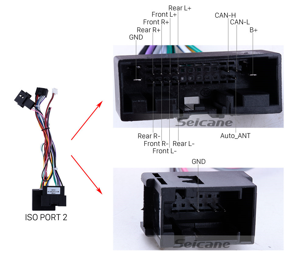 Seicane Radio de navigation GPS à écran tactile Android 10.0 pour Ford Everest / Ranger 2006-2010 avec support Bluetooth USB WIFI AUX caméra de recul Carplay SWC