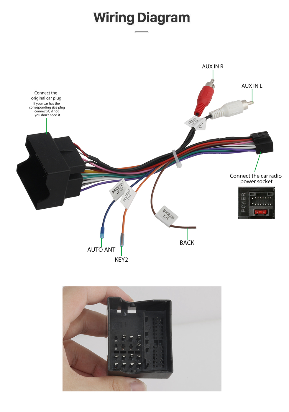 Seicane 2004-2011 Ford Focus EXI MT 2 3 Mk2 / Mk3 Manual AC 9 polegadas HD Touchscreen Android 13.0 Rádio Navegação GPS 3G WIFI USB OBD2 RDS Link para espelho Bluetooth Música Controle de volante Câmera de backup