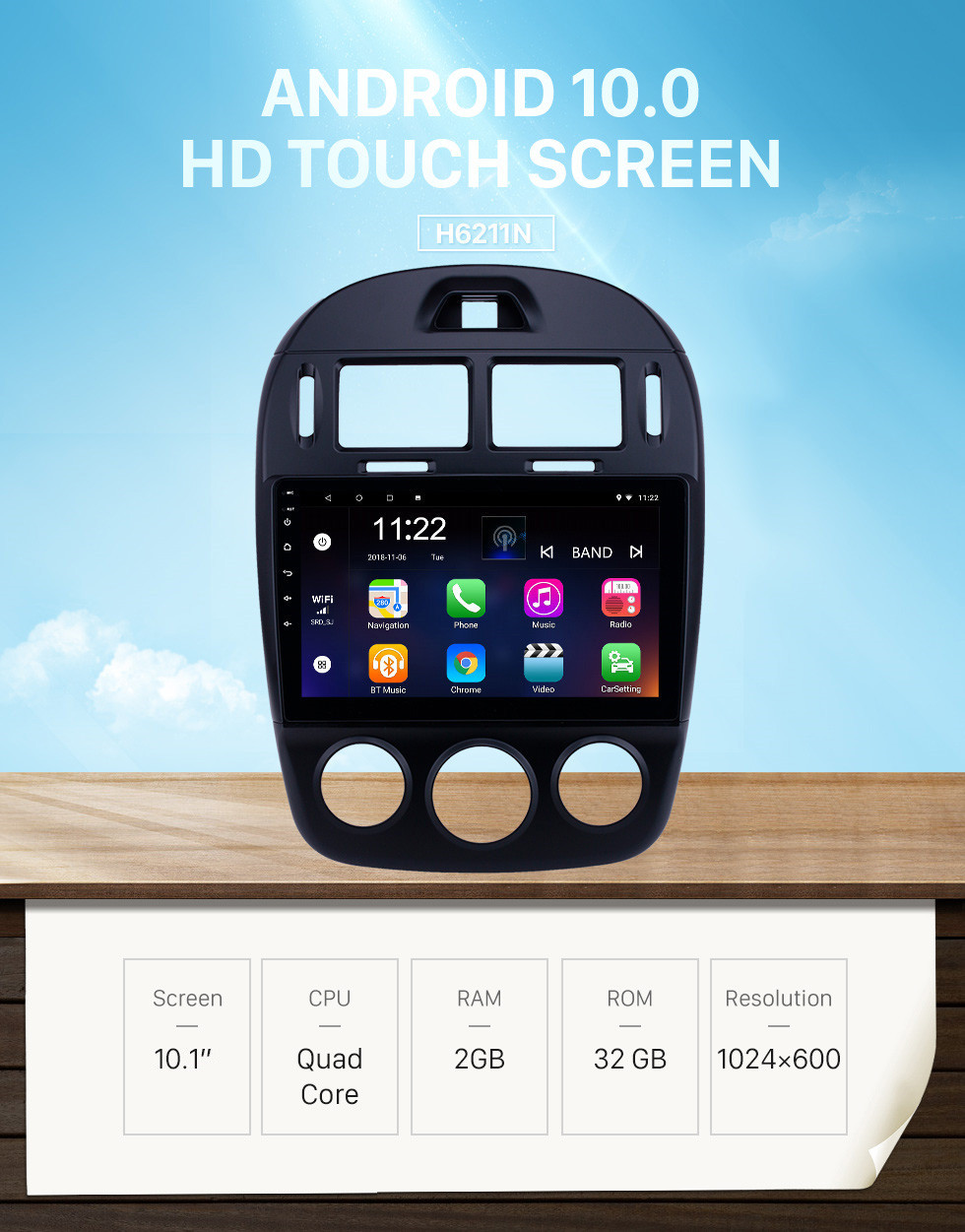 Seicane 10,1 pouces HD à écran tactile Android 10.0 Radio de navigation GPS pour 2017-2019 Kia Cerato Manuel A / C avec prise en charge de Bluetooth AUX Carplay Commande au volant Seicane 10,1 pouces HD à écran tactile Android 10.0 Radio de navigation GPS pour 2017-2019 Kia Cerato Manuel A / C avec prise en charge de Bluetooth AUX Carplay Commande au volant