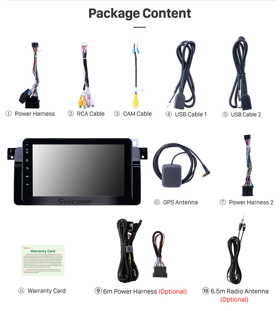 Seicane 8 pouces 2001-2004 MG ZT Android 10.0 Navigation GPS Radio Bluetooth Musique HD Écran tactile AUX support TV numérique Carplay Commande au volant Seicane 8 pouces 2001-2004 MG ZT Android 10.0 Navigation GPS Radio Bluetooth Musique HD Écran tactile AUX support TV numérique Carplay Commande au volant