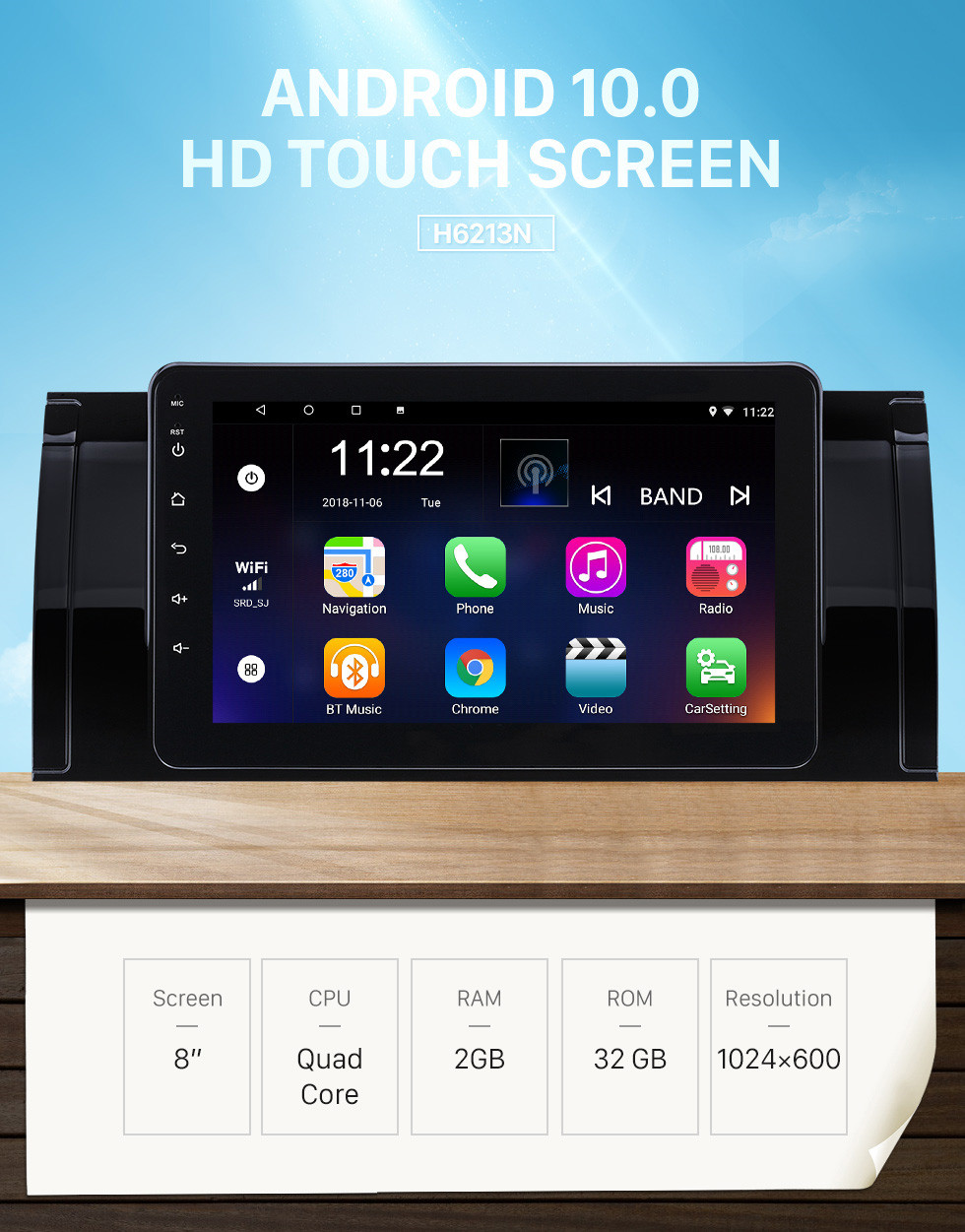 Seicane 8 inch Android 10.0 2002-2004 BMW 5 Series E39 520i 523i 525i M5 BMW 7-serie E38 BMW X5 E53 BMW M5 Range Rover GPS Navigation Radio with Touchscreen Bluetooth USB AUX WIFI support TPMS Digital TV Carplay Seicane 8 inch Android 10.0 2002-2004 BMW 5 Series E39 520i 523i 525i M5 BMW 7-serie E38 BMW X5 E53 BMW M5 Range Rover GPS Navigation Radio with Touchscreen Bluetooth USB AUX WIFI support TPMS Digital TV Carplay