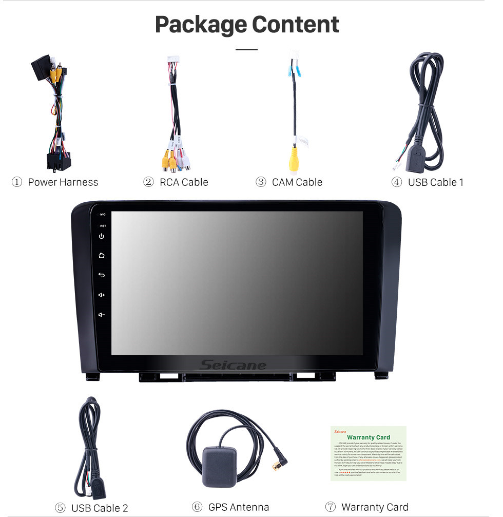 Seicane OEM 9 inch Android 10.0 Radio for 2011-2016 Great Wall Haval H6 Bluetooth HD Touchscreen GPS Navigation AUX USB support Carplay DVR OBD Rearview camera Seicane OEM 9 inch Android 10.0 Radio for 2011-2016 Great Wall Haval H6 Bluetooth HD Touchscreen GPS Navigation AUX USB support Carplay DVR OBD Rearview camera