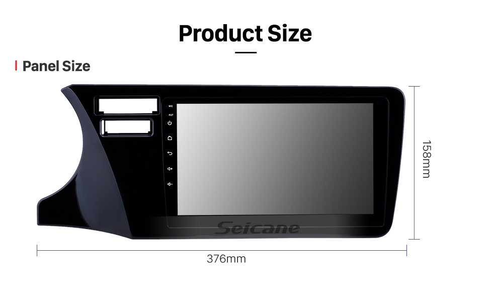 Seicane HD Touchscreen 9 inch Android 10.0 GPS Navigation Radio for 2014-2017 Honda City LHD with Bluetooth AUX Music support Carplay Steering Wheel Control Seicane HD Touchscreen 9 inch Android 10.0 GPS Navigation Radio for 2014-2017 Honda City LHD with Bluetooth AUX Music support Carplay Steering Wheel Control