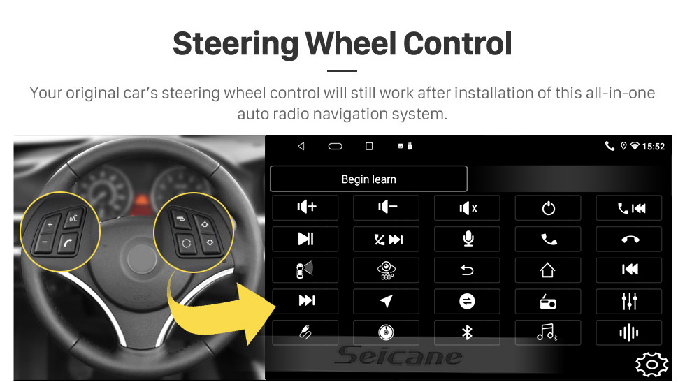 Seicane OEM 10.1 pouces Android 13.0 Radio pour 2015-2016 TOYOTA ALPHARD Bluetooth HD Écran tactile Navigation GPS AUX USB Prise en charge Carplay DVR OBD Caméra de recul Seicane OEM 10.1 pouces Android 13.0 Radio pour 2015-2016 TOYOTA ALPHARD Bluetooth HD Écran tactile Navigation GPS AUX USB Prise en charge Carplay DVR OBD Caméra de recul