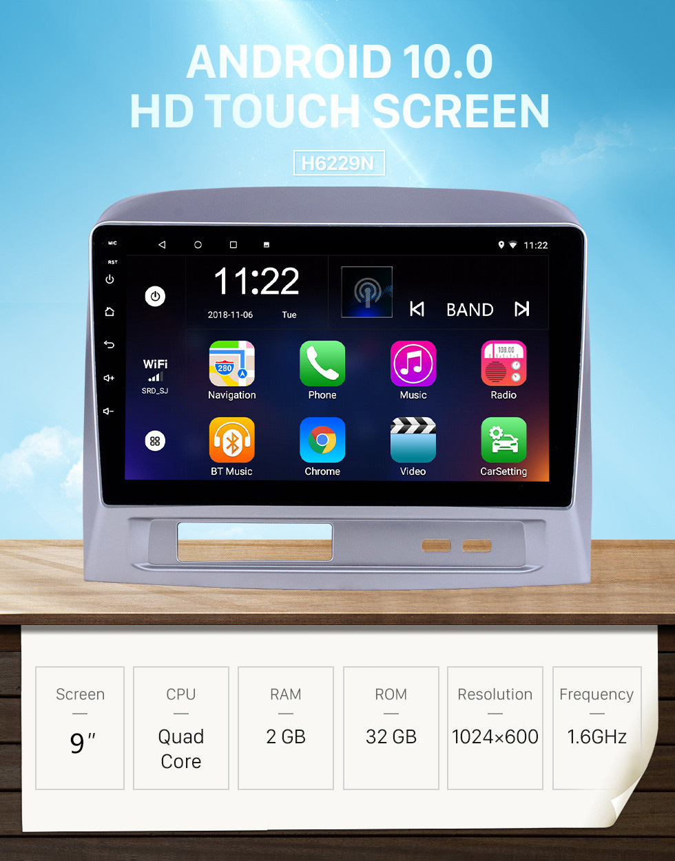 Seicane HD Touchscreen 9 inch Android 10.0 GPS Navigation Radio for 2004 Toyota Vios with Bluetooth AUX Music support DVR Carplay Steering Wheel Control Seicane HD Touchscreen 9 inch Android 10.0 GPS Navigation Radio for 2004 Toyota Vios with Bluetooth AUX Music support DVR Carplay Steering Wheel Control