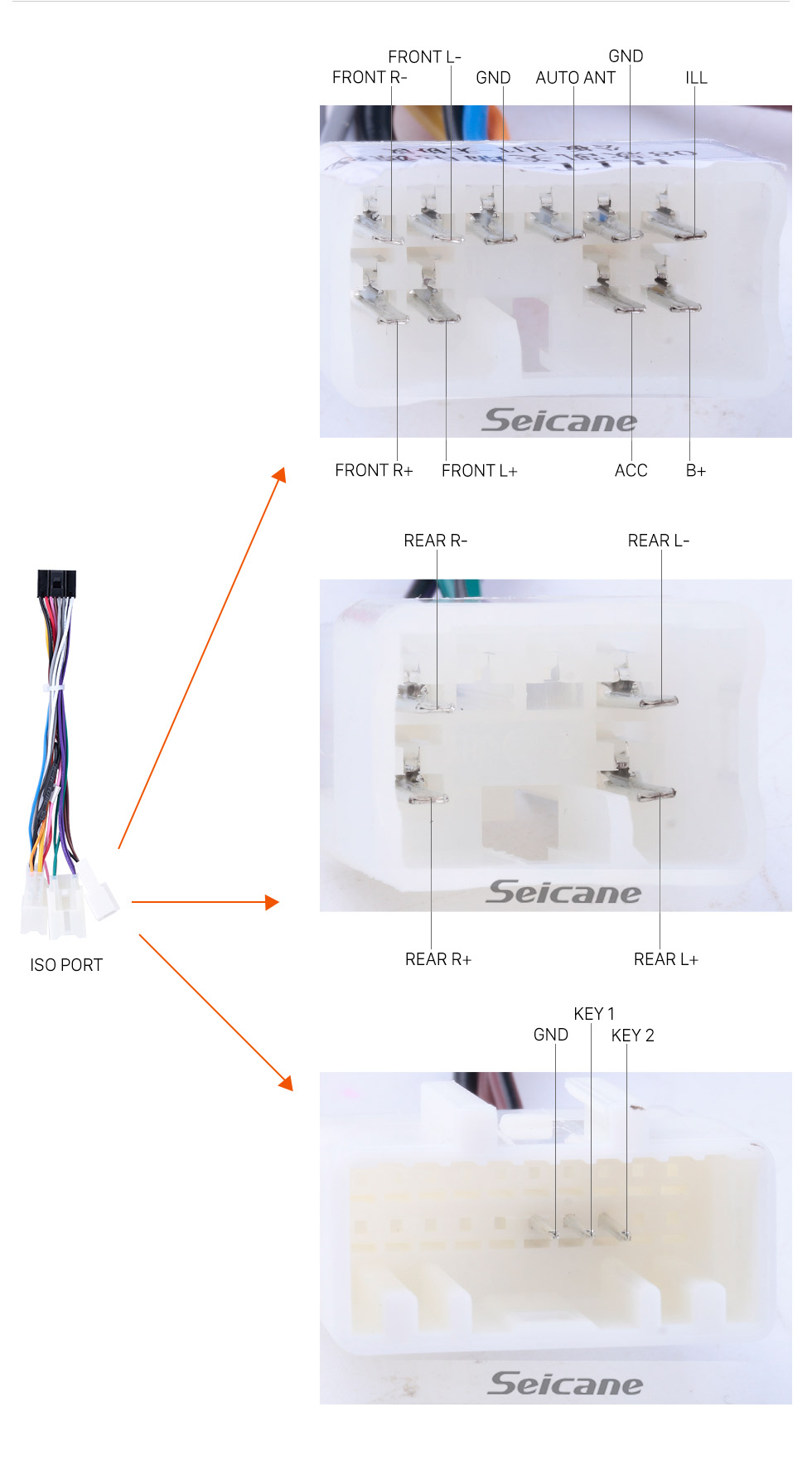 Seicane 8 pulgadas 2009-2014 Toyota ALPHARD / Vellfire ANH20 Android 10.0 Radio Sistema de navegación GPS con 3G WiFi Pantalla táctil capacitiva TPMS DVR OBD II Cámara trasera Control de volante AUX USB Bluetooth HD 1080P Video