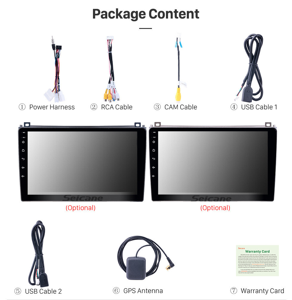 Seicane OEM 9 inch Android 10.0 Radio for 2006-2010 Proton GenⅡ Bluetooth WIFI HD Touchscreen GPS Navigation support Carplay DVR OBD Rearview camera Seicane OEM 9 inch Android 10.0 Radio for 2006-2010 Proton GenⅡ Bluetooth WIFI HD Touchscreen GPS Navigation support Carplay DVR OBD Rearview camera