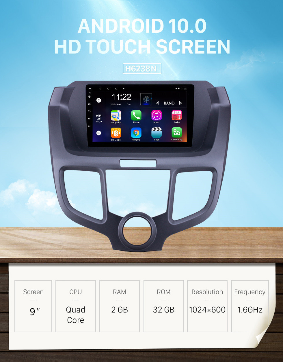 Seicane Android 10.0 9 inch HD Touchscreen GPS Navigation Radio for 2004-2008 Honda Odyssey with AUX Bluetooth support Carplay SWC DAB+ Seicane Android 10.0 9 inch HD Touchscreen GPS Navigation Radio for 2004-2008 Honda Odyssey with AUX Bluetooth support Carplay SWC DAB+