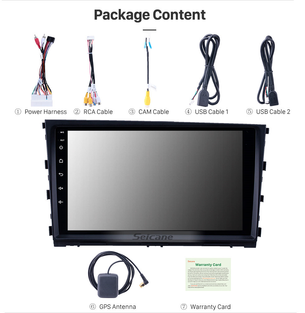 Seicane 9 inch Android 10.0 HD Touchscreen GPS Navigation Radio for 2013-2016 Hyundai Mistra with Bluetooth AUX support DVR Carplay TPMS Backup camera Seicane 9 inch Android 10.0 HD Touchscreen GPS Navigation Radio for 2013-2016 Hyundai Mistra with Bluetooth AUX support DVR Carplay TPMS Backup camera