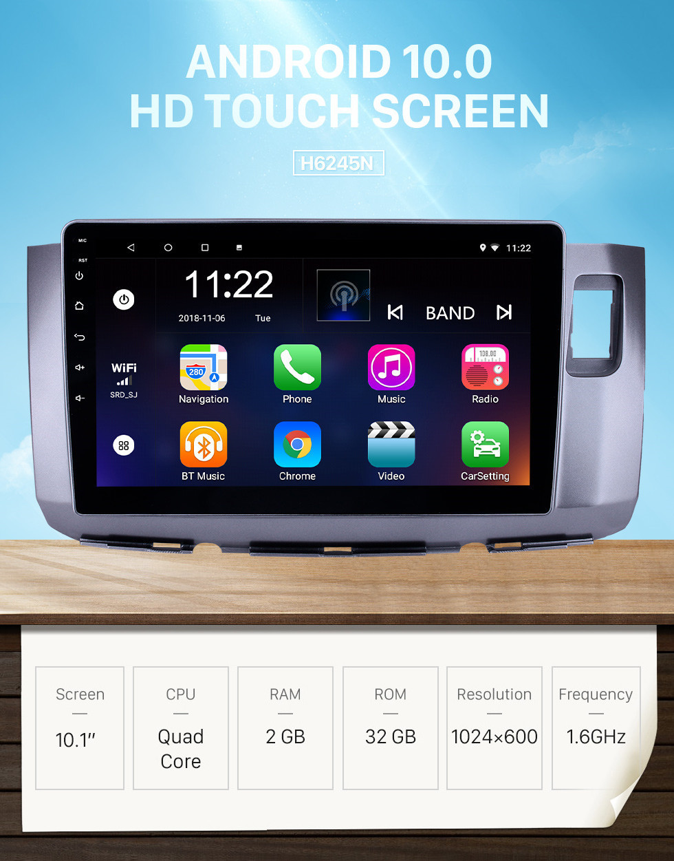 Seicane 10,1-дюймовый Android 10.0 GPS навигационное радио для 2010 Perodua Alza с сенсорным экраном HD Bluetooth USB WIFI AUX с поддержкой Carplay SWC TPMS Seicane 10,1-дюймовый Android 10.0 GPS навигационное радио для 2010 Perodua Alza с сенсорным экраном HD Bluetooth USB WIFI AUX с поддержкой Carplay SWC TPMS