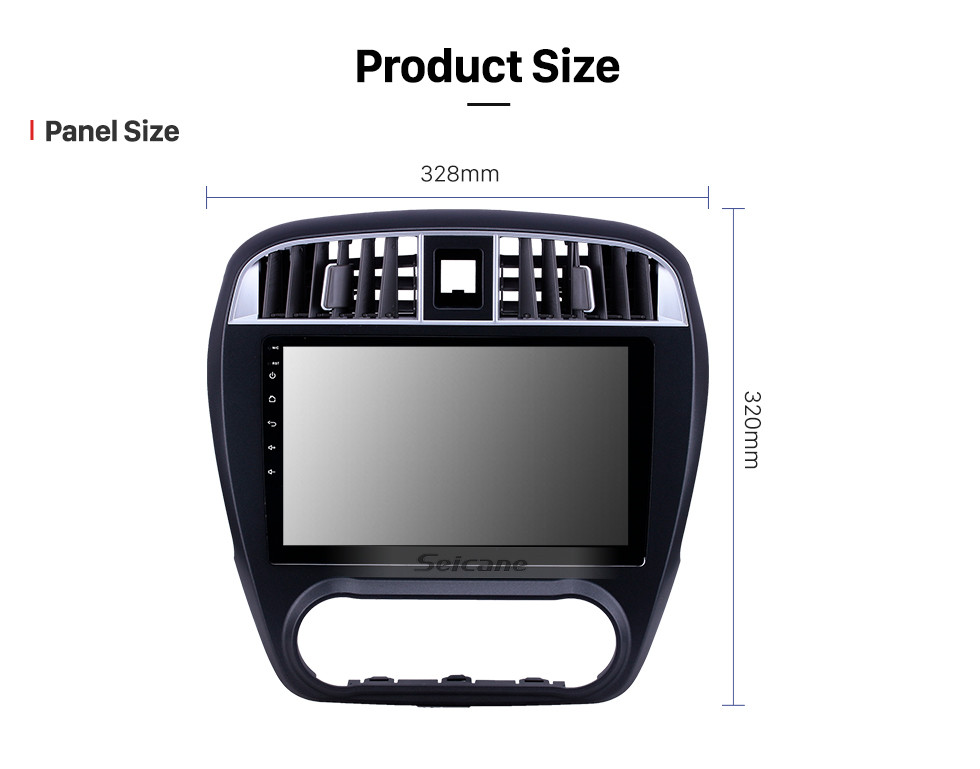 Seicane Radio de navegación GPS con pantalla táctil Android 10.0 HD de 10.1 pulgadas para Nissan Sylphy 2009 con Bluetooth WIFI AUX compatible con Carplay Mirror Link