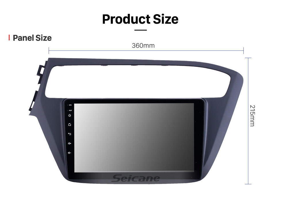 Seicane 2018-2019 Hyundai i20 LHD Android 10.0 Touchscreen 9 inch Head Unit Bluetooth GPS Navigation Radio with AUX WIFI support OBD2 DVR SWC Carplay Seicane 2018-2019 Hyundai i20 LHD Android 10.0 Touchscreen 9 inch Head Unit Bluetooth GPS Navigation Radio with AUX WIFI support OBD2 DVR SWC Carplay