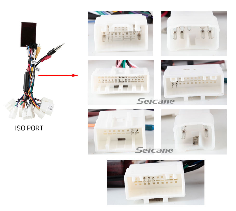 Seicane 9 pouces Android 10.0 pour 2019 TOYOTA AVANZA système de navigation GPS stéréo avec caméra de recul à écran tactile Bluetooth OBD2 DVR HD