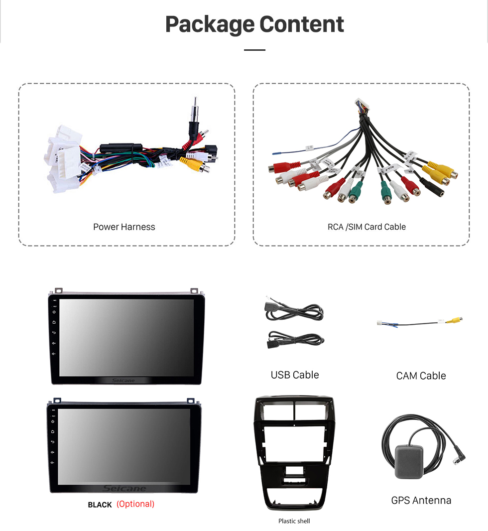 Seicane 9 inch Android 10.0 For 2019 TOYOTA AVANZA Stereo GPS navigation system with Bluetooth OBD2 DVR HD touch Screen Rearview Camera Seicane 9 inch Android 10.0 For 2019 TOYOTA AVANZA Stereo GPS navigation system with Bluetooth OBD2 DVR HD touch Screen Rearview Camera