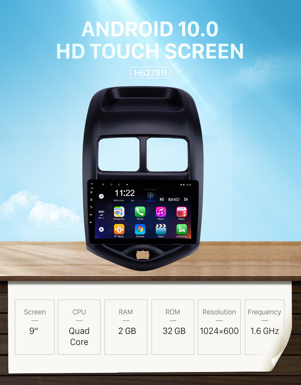 Seicane OEM 9 Zoll Android 10.0 Radio für 2014-2018 Changan Benni Bluetooth WIFI HD Touchscreen GPS Navigation Unterstützung Carplay DVR Rückfahrkamera Seicane OEM 9 Zoll Android 10.0 Radio für 2014-2018 Changan Benni Bluetooth WIFI HD Touchscreen GPS Navigation Unterstützung Carplay DVR Rückfahrkamera
