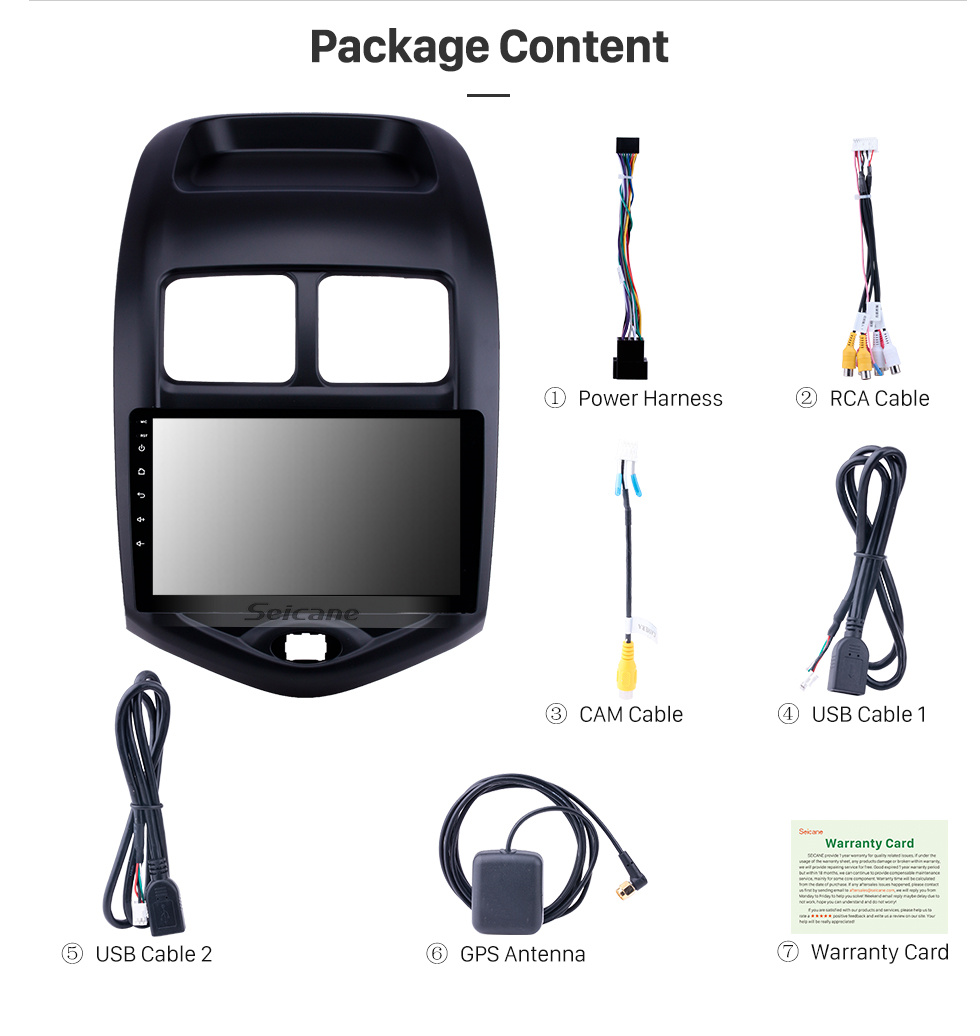 Seicane OEM 9 pouces Android 10.0 Radio pour 2014-2018 Changan Benni Bluetooth WIFI HD écran tactile soutien à la navigation GPS Carplay DVR caméra arrière Seicane OEM 9 pouces Android 10.0 Radio pour 2014-2018 Changan Benni Bluetooth WIFI HD écran tactile soutien à la navigation GPS Carplay DVR caméra arrière