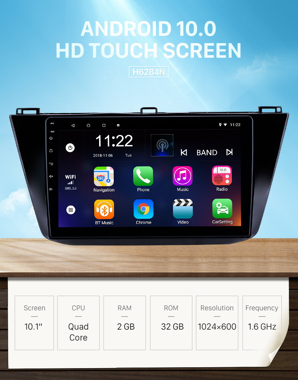 Seicane 10.1 inch Android 10.0 GPS Navigation Radio for 2016-2018 VW Volkswagen Tiguan with HD Touchscreen Bluetooth USB support Carplay TPMS Seicane 10.1 inch Android 10.0 GPS Navigation Radio for 2016-2018 VW Volkswagen Tiguan with HD Touchscreen Bluetooth USB support Carplay TPMS