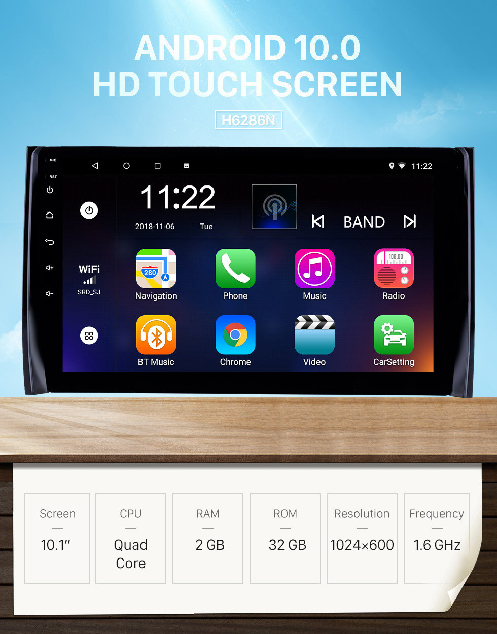 Seicane 10,1 Zoll Android 10.0 GPS-Navigationsradio für 2017-2018 Skoda Diack mit HD-Touchscreen Bluetooth WIFI-Unterstützung Carplay Backup-Kamera Seicane 10,1 Zoll Android 10.0 GPS-Navigationsradio für 2017-2018 Skoda Diack mit HD-Touchscreen Bluetooth WIFI-Unterstützung Carplay Backup-Kamera