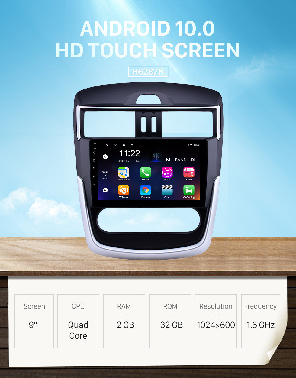 Seicane OEM 9 inch Android 10.0 Radio for 2016-2018 Nissan Tiida Bluetooth WIFI HD Touchscreen GPS Navigation support Carplay DVR Rear camera Seicane OEM 9 inch Android 10.0 Radio for 2016-2018 Nissan Tiida Bluetooth WIFI HD Touchscreen GPS Navigation support Carplay DVR Rear camera