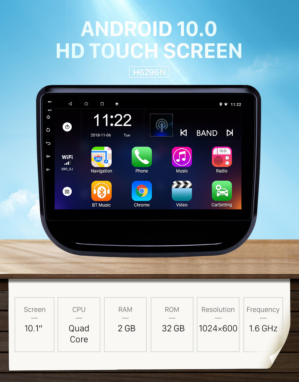 Seicane 10.1 pulgadas Android 10.0 Radio de navegación GPS para 2017-2018 Changan CS55 con pantalla táctil HD y soporte USB Bluetooth Carplay TPMS Seicane 10.1 pulgadas Android 10.0 Radio de navegación GPS para 2017-2018 Changan CS55 con pantalla táctil HD y soporte USB Bluetooth Carplay TPMS