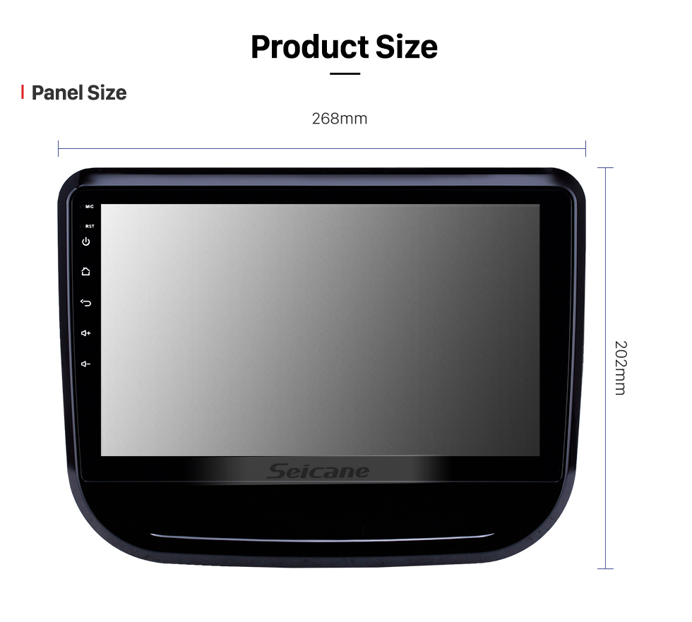 Seicane 10.1 polegada android 10.0 gps rádio de navegação para 2017-2018 changan cs55 com hd touchscreen bluetooth suporte usb carplay tpms