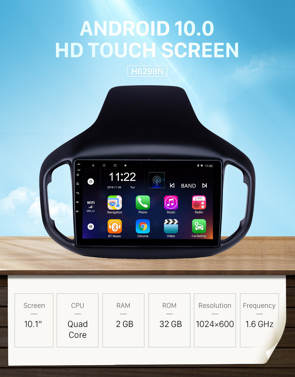 Seicane 10.1 inch Android 10.0 GPS Navigation Radio for 2016-2018 Chery Tiggo 7 with HD Touchscreen Bluetooth USB support Carplay TPMS Seicane 10.1 inch Android 10.0 GPS Navigation Radio for 2016-2018 Chery Tiggo 7 with HD Touchscreen Bluetooth USB support Carplay TPMS