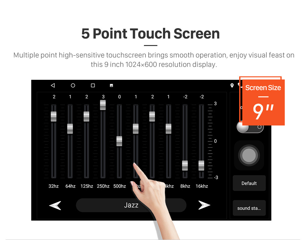 Seicane HD Touchscreen de 9 polegada Android 10.0 GPS Rádio de Navegação para 2012-2017 Renault Dacia Sandero com apoio Bluetooth AUX Carplay TPMS