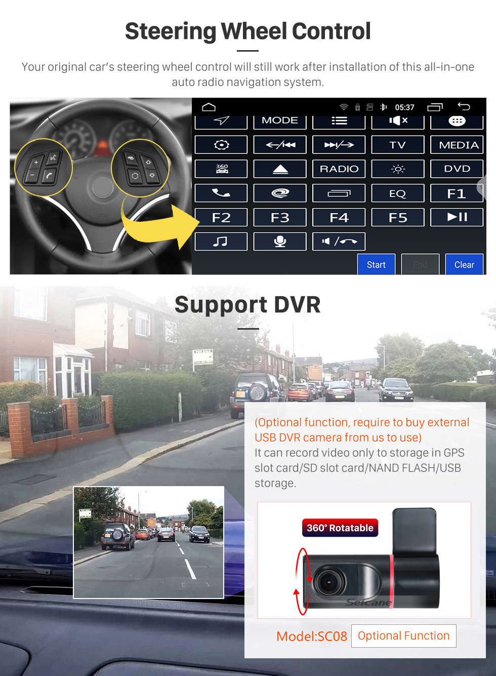 Seicane 2013-2017 VW Volkswagen Jetta Android 13.0 HD Écran tactile 9 pouces Unité principale Bluetooth Radio de navigation GPS avec prise en charge AUX SWC Carplay Seicane 2013-2017 VW Volkswagen Jetta Android 13.0 HD Écran tactile 9 pouces Unité principale Bluetooth Radio de navigation GPS avec prise en charge AUX SWC Carplay