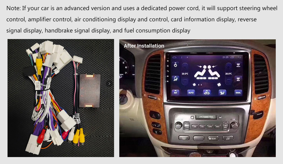 Seicane 10.1 inch Android 13.0 GPS Navigation Radio for 2003-2008 Toyota Land Cruiser 100 Auto A/C with HD Touchscreen Bluetooth USB support Carplay TPMS Seicane 10.1 inch Android 13.0 GPS Navigation Radio for 2003-2008 Toyota Land Cruiser 100 Auto A/C with HD Touchscreen Bluetooth USB support Carplay TPMS
