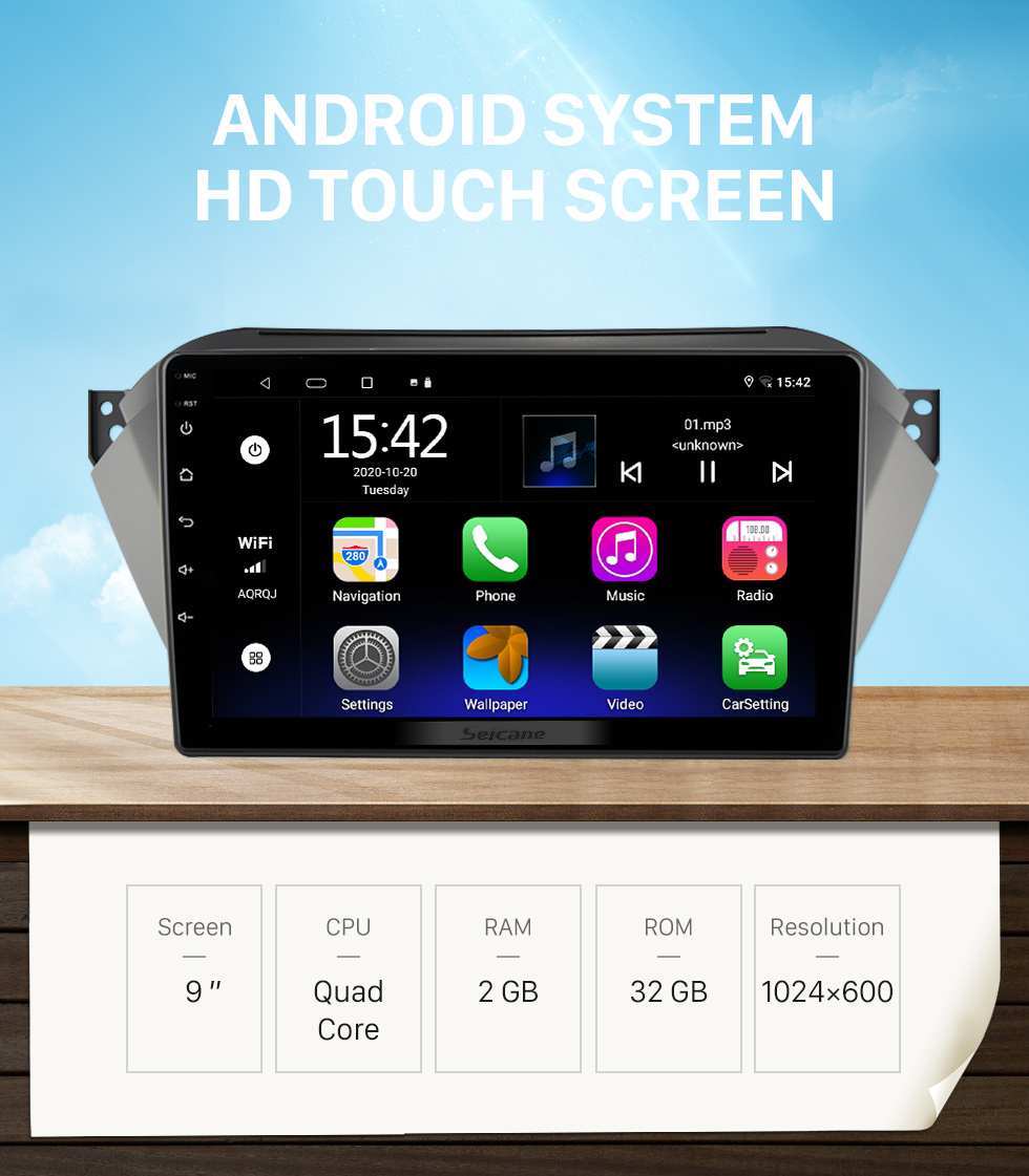 Seicane 10.1 inch Android 10.0 GPS Navigation Universal Radio with HD Touchscreen Bluetooth USB support Carplay TPMS Steering Wheel Control Seicane 10.1 inch Android 10.0 GPS Navigation Universal Radio with HD Touchscreen Bluetooth USB support Carplay TPMS Steering Wheel Control